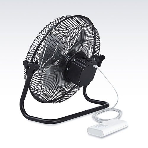 Dc Motor 12v Air Cooling 12 Inch Stand Fan Rechargeable Battery Dc Solar Fan