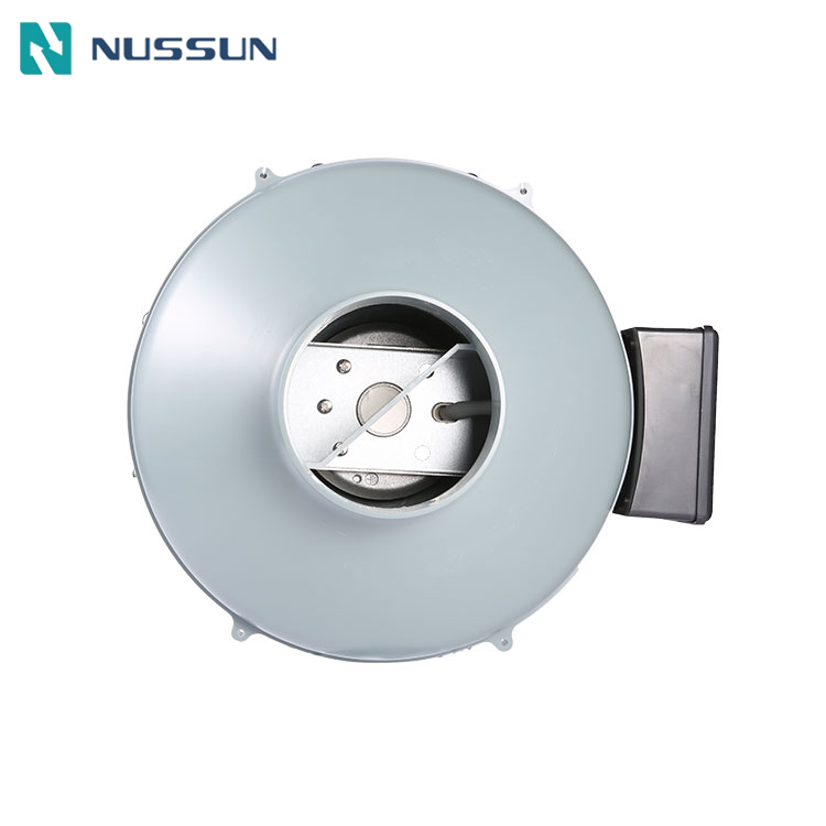 NUSSUN Pro 100mm 150mm 200mm 250mm 315mm Air Duct Fan Booster Quiet Inline Duct Circular Fan