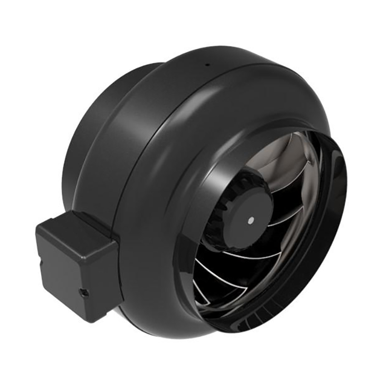 NUSSUN 250mm 10 inch Fresh Air Metal Material Energy Saving Circular In-line Duct Fans for Hydroponic Grow System