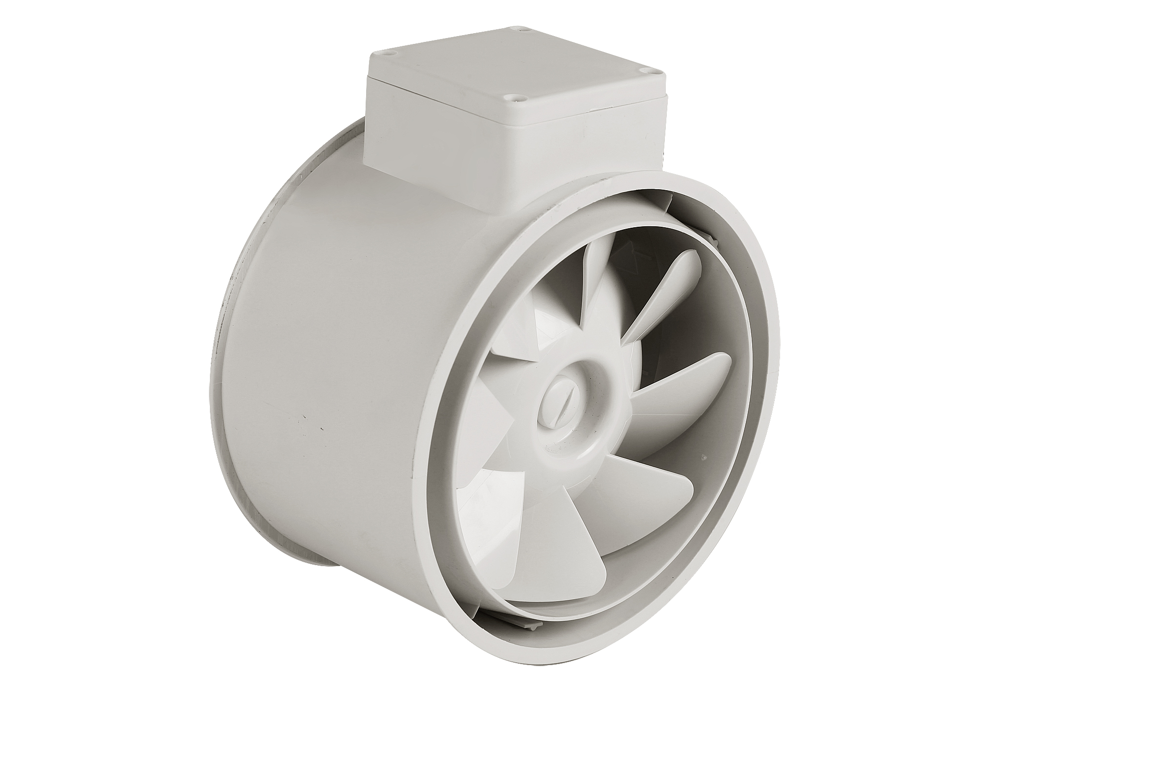 Indoor Air Circulation 6 Inch In-Line Mixed Flow Duct Fan (DJT15UM-45P)