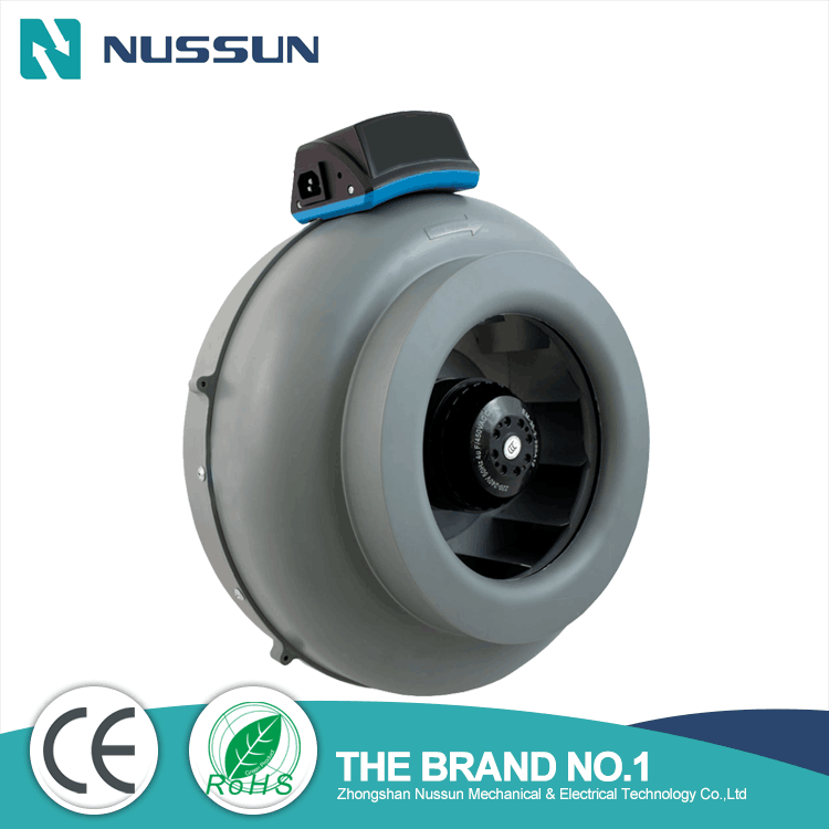 8 Inch Centrifugal Duct Fan Inline Duct Fan For Office Commercial Building (DJT20U-46P)