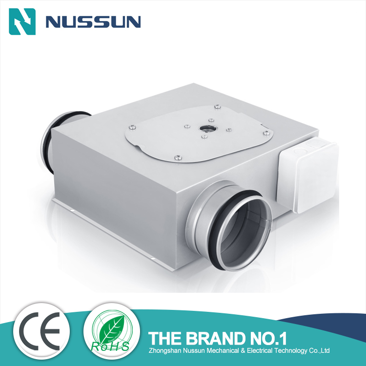 Wholesale Ultra Slim 34W Inline Duct Fan For Commercial Building Fresh Air System (DPT10-35C)