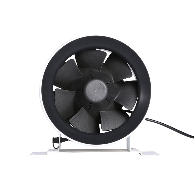 10 Inch 0-100% Speed Controlling Hydroponic Grow Systems Inline Duct Fan