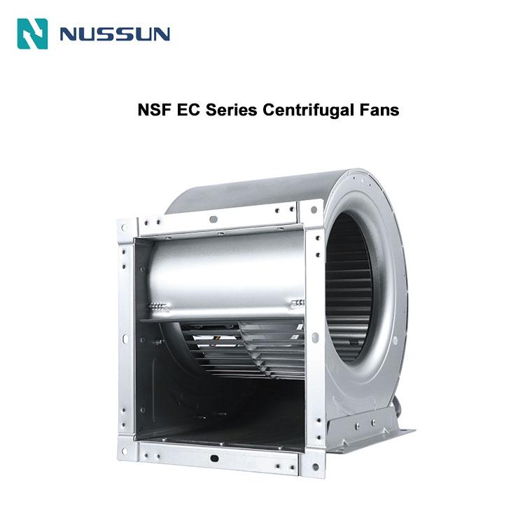 High Efficiency 220-240V Exhaust Air Blower Large Airflow EC Centrifugal Fan