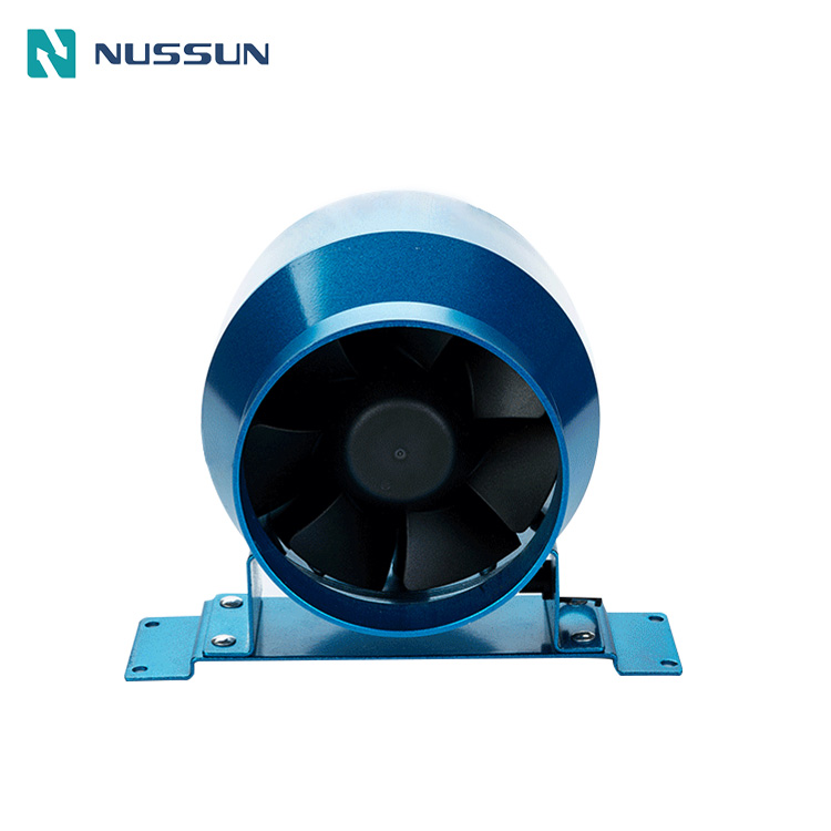 4 Inch Intelligent Controller Home Ventilation Exhaust Fan EC Inline Duct Fan