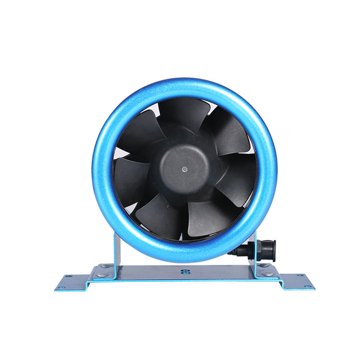 5 Inch EC Motor Inline Duct Fan 110/240V Multi-Speed Ventilation Fan