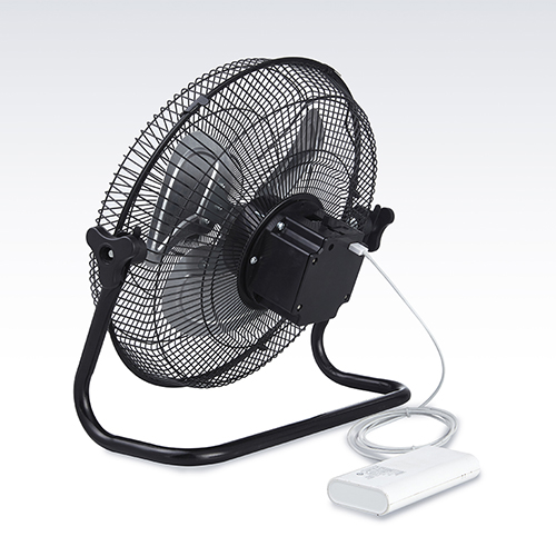 Portable Multifunctional Home 12 Inch Fan Rechargeable Battery Ac Dc Stand Fan