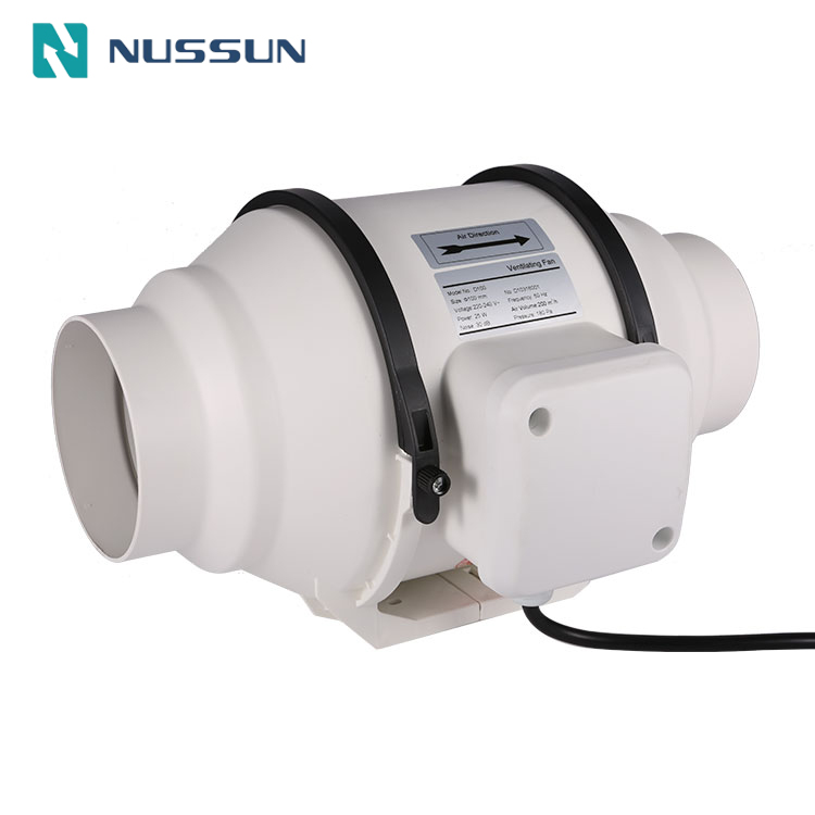 100-315mm Energy Efficient High Pressure Brushless AC EC Exhaust Blower Backward Curved Centrifugal Fan