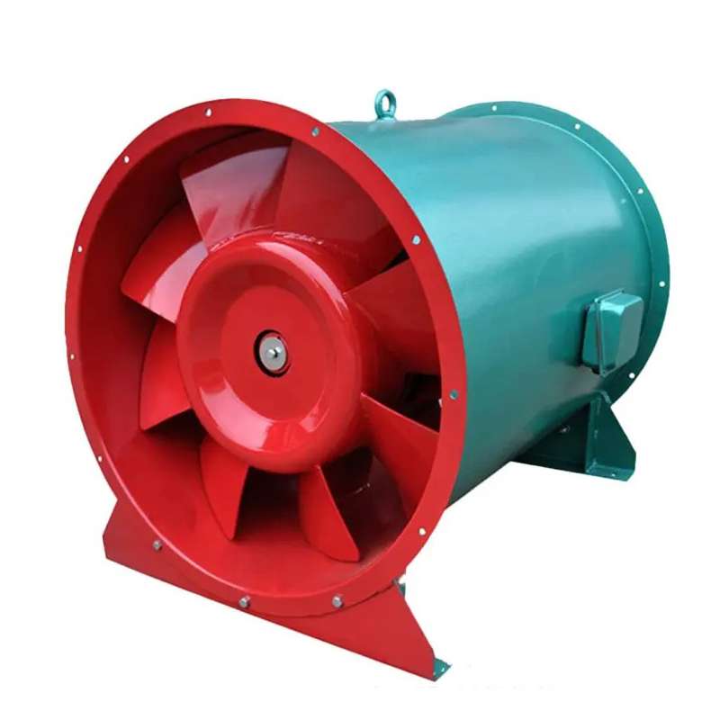 Industrial Mining Building High Pressure Air Duct AC Induced Air Flow Axial Flow Fans