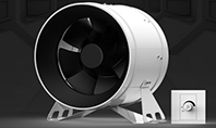 New Design EC Inline Duct Fan