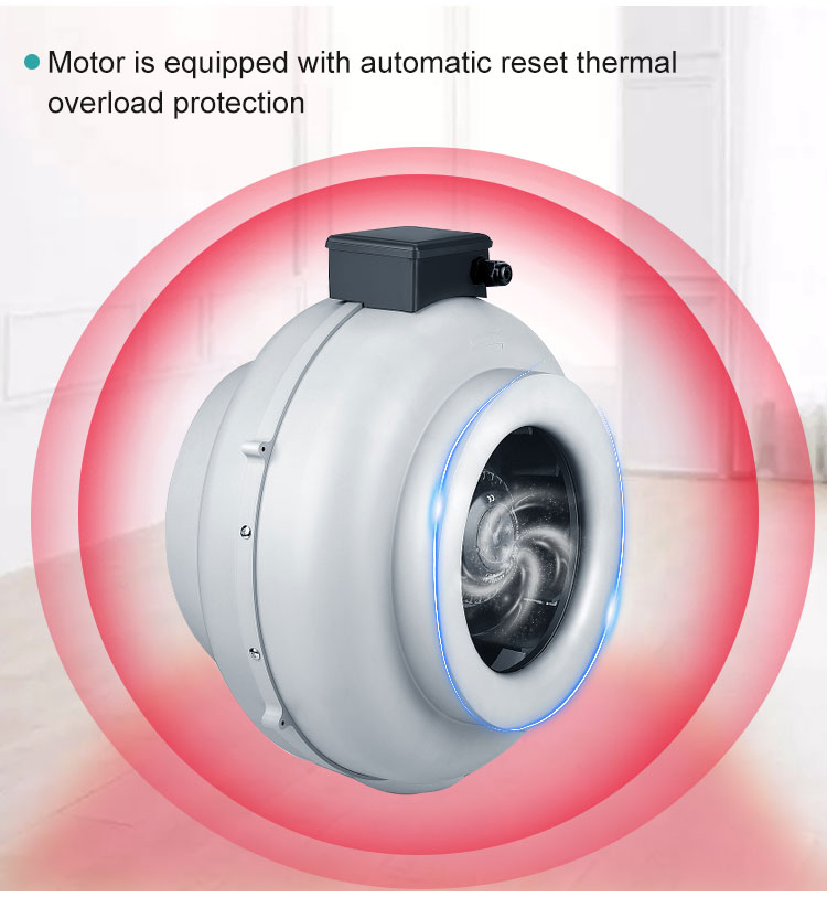 NUSSUN Bidirectional Circulation Fan Strong Ventilation Air Circulation Ventilation Fan For Greenhouse