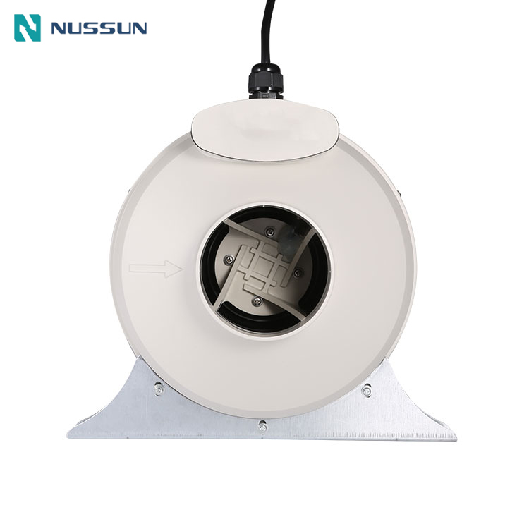 Factory Direct Supply 8inch Ultra-quiet Fan Waterproof Duct Fan for Hydroponic Ventilation