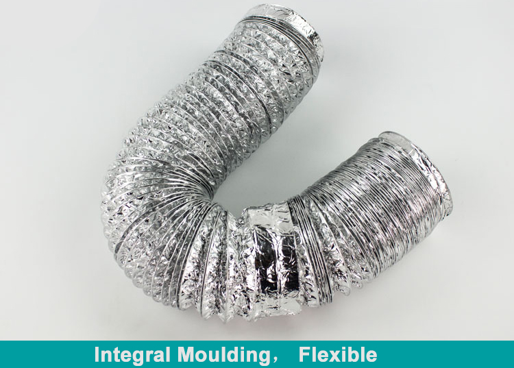 250mm Aluminum Foil Air Duct Flexible Fire Hose Branch Pipes Cooling System Air Flexible Duct