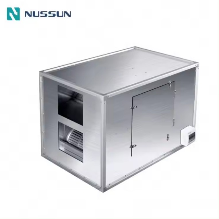 Nussun 5000m3/h Smart Control Positive Pressure Energy Recovery Ventilation System for Commercial Air Ventilation