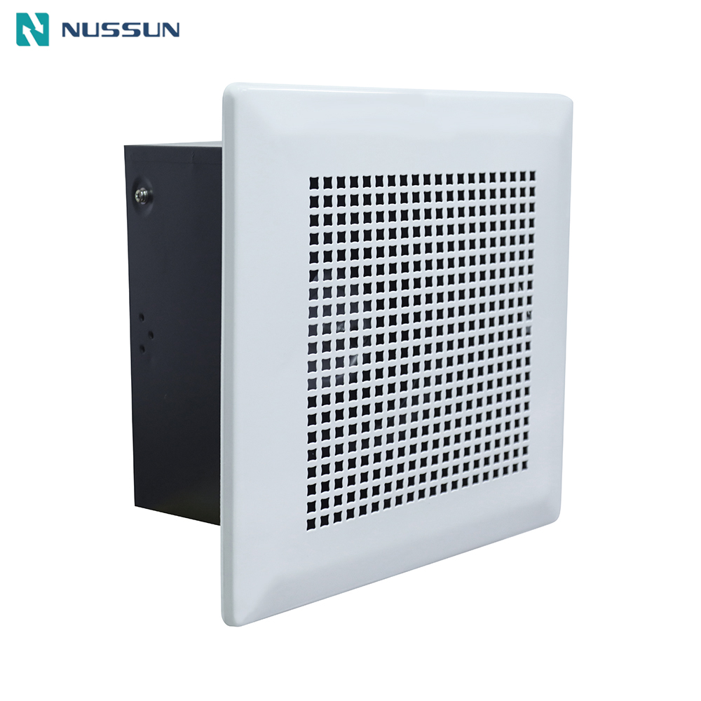 NUSSUN Bathroom Ventilation Fan Duct Ceiling Exhaust Fan Metal Ceiling Mount Ventilating Fan