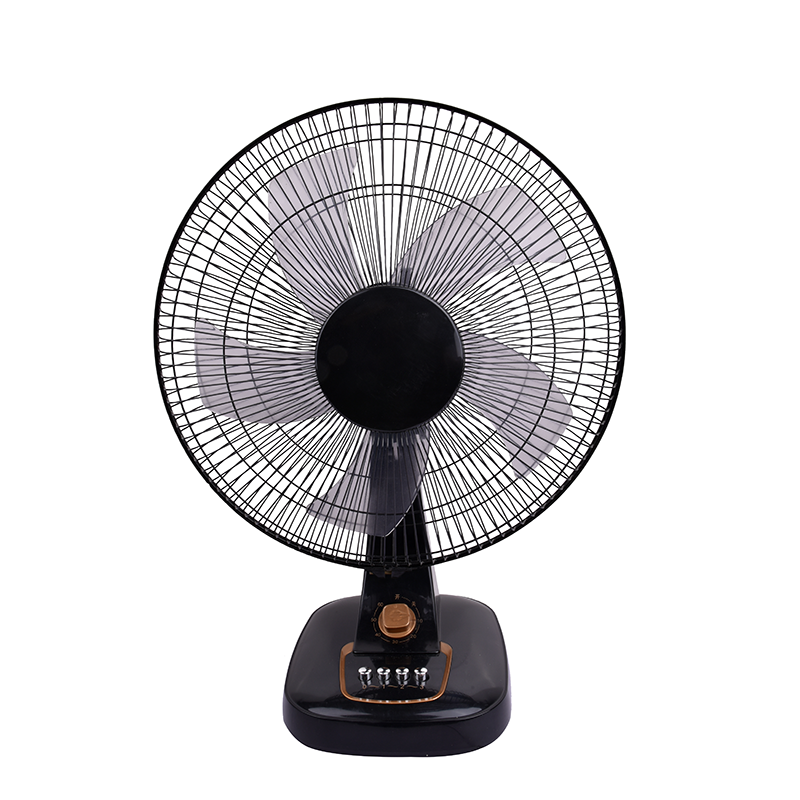 Custom Logo Solar Powered Fan Classic 16 Inch Recharge Fan Table Solar Fan With Timer