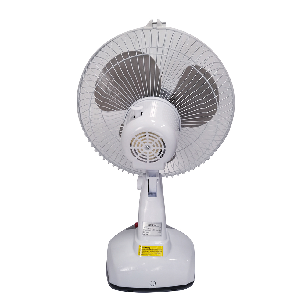 OEM ODM Convenient Transportation 12 Inch DC Charging Table Solar Stand Fan For Home
