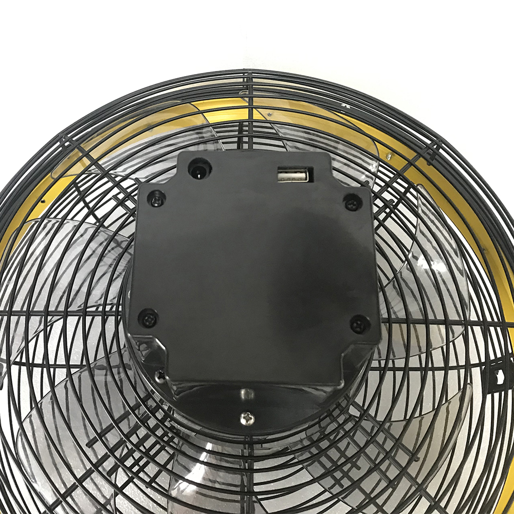 rechargeable fan with 360 degree rotating blades