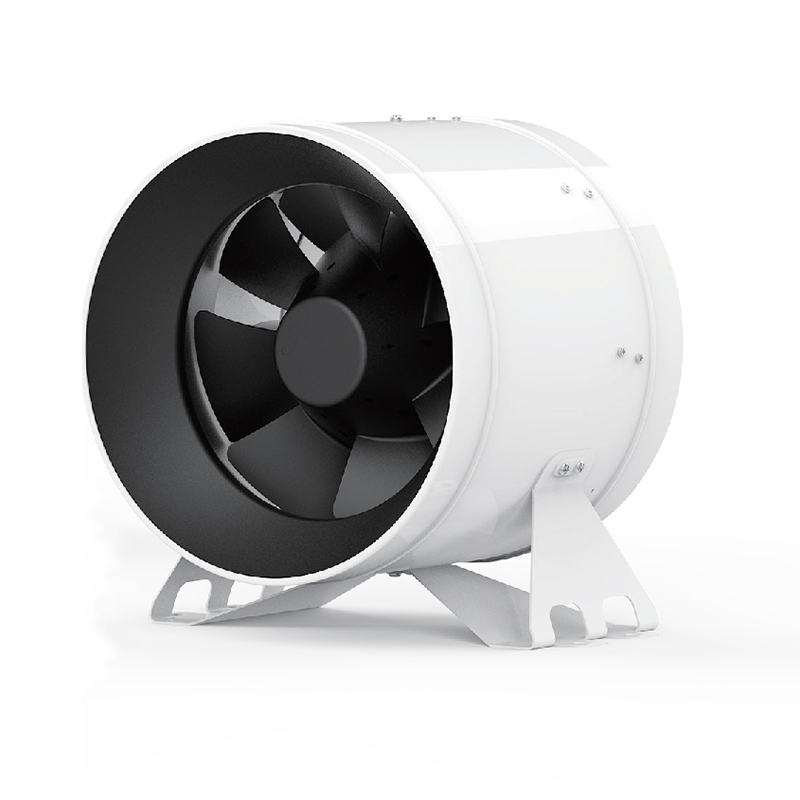 Nussun 355mm 14 Inch EC Mixed Flow Fan Vertical Farming Grow Rack Inline Duct Fan