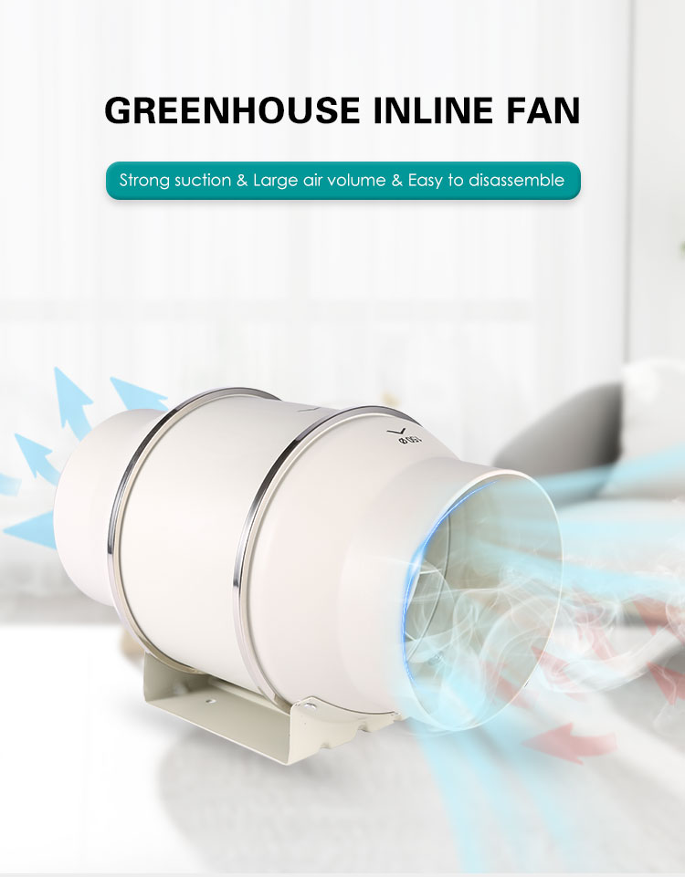 ec mixed flow inline duct fan