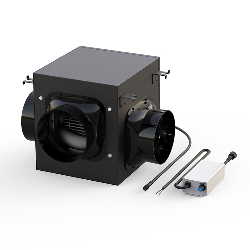 NUSSUN Energy-saving Split Pipe Duct Fan Ventilation Centrifgual Blower With Multi Connection Air Inlets Outlets