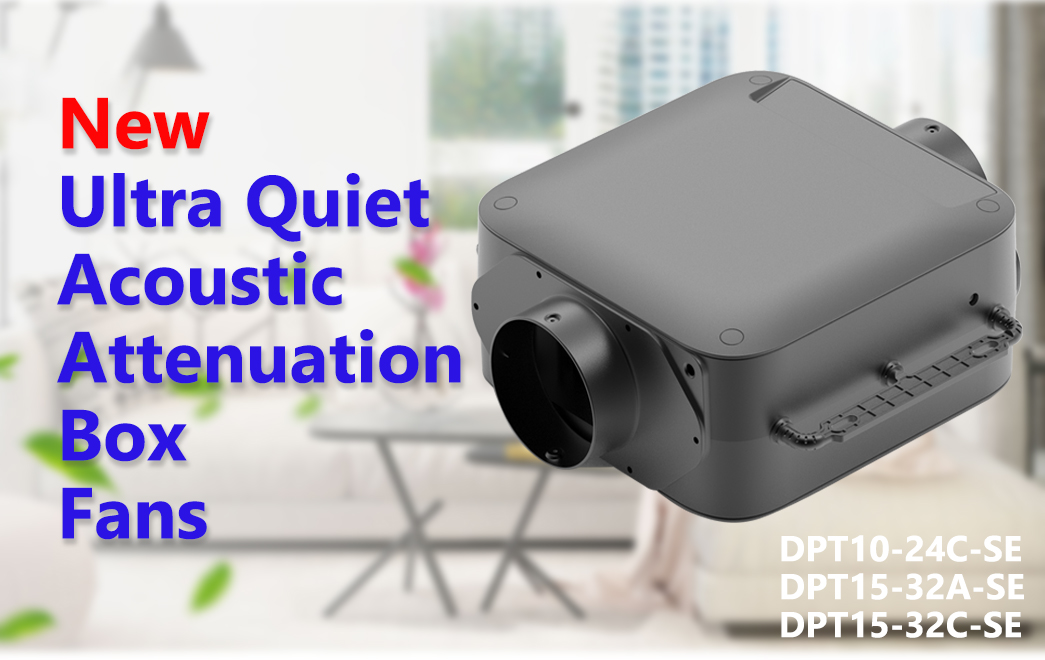 Ultra Quiet ventilation cabinet Acoustic Box Fans