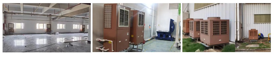energy-saving split air conditioning and ventilation air cooling solution