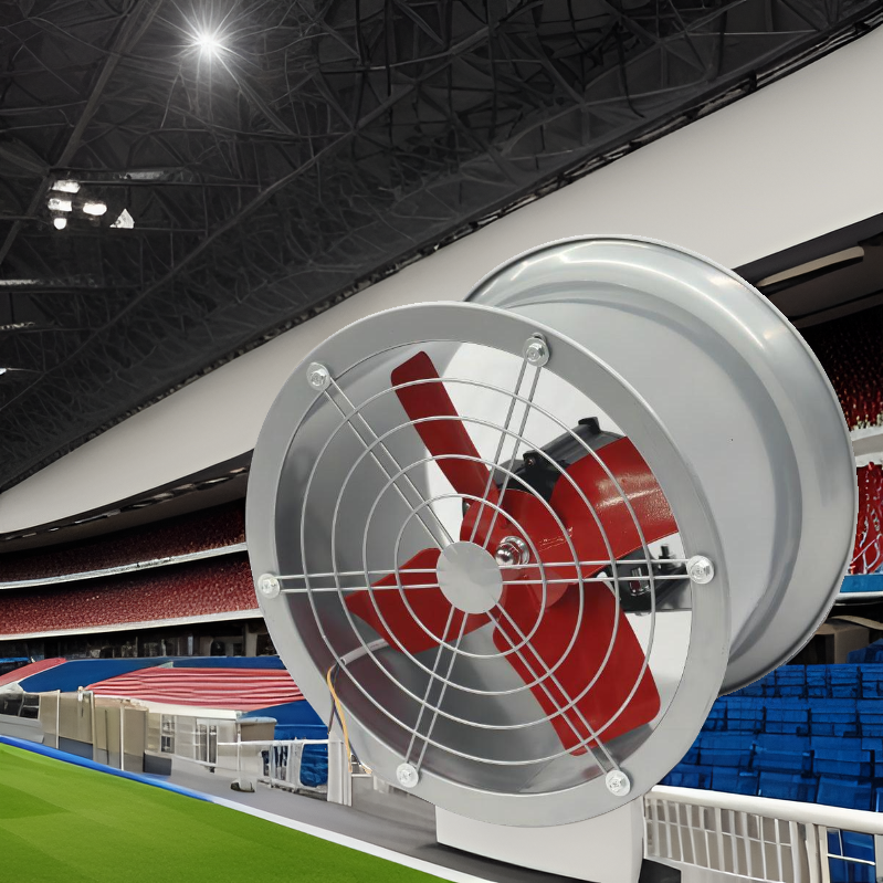 Nussun Industrial Axial Blower Fans Factory Price Strong Air Metal AC Axial Fan