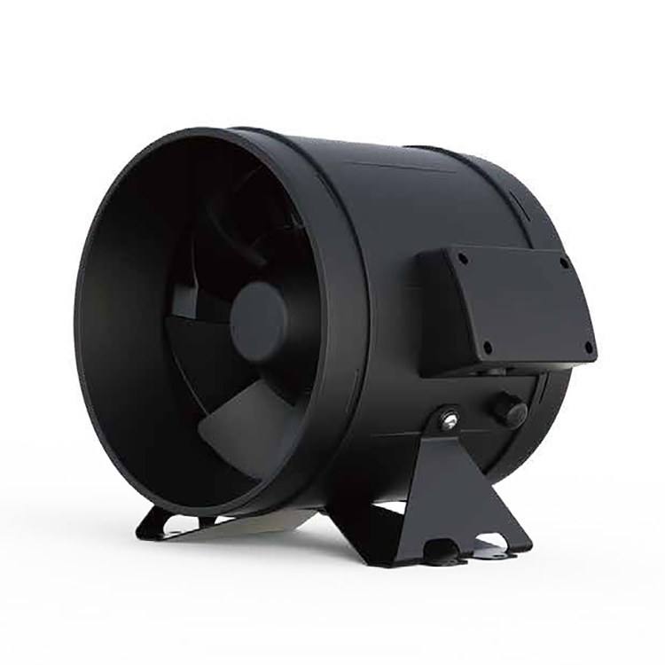 IP68 Waterproof Energy Saving EC Motor Indoor Outdoor Exhaust System 10 Inch Ventilation Quiet Inline Duct Fan