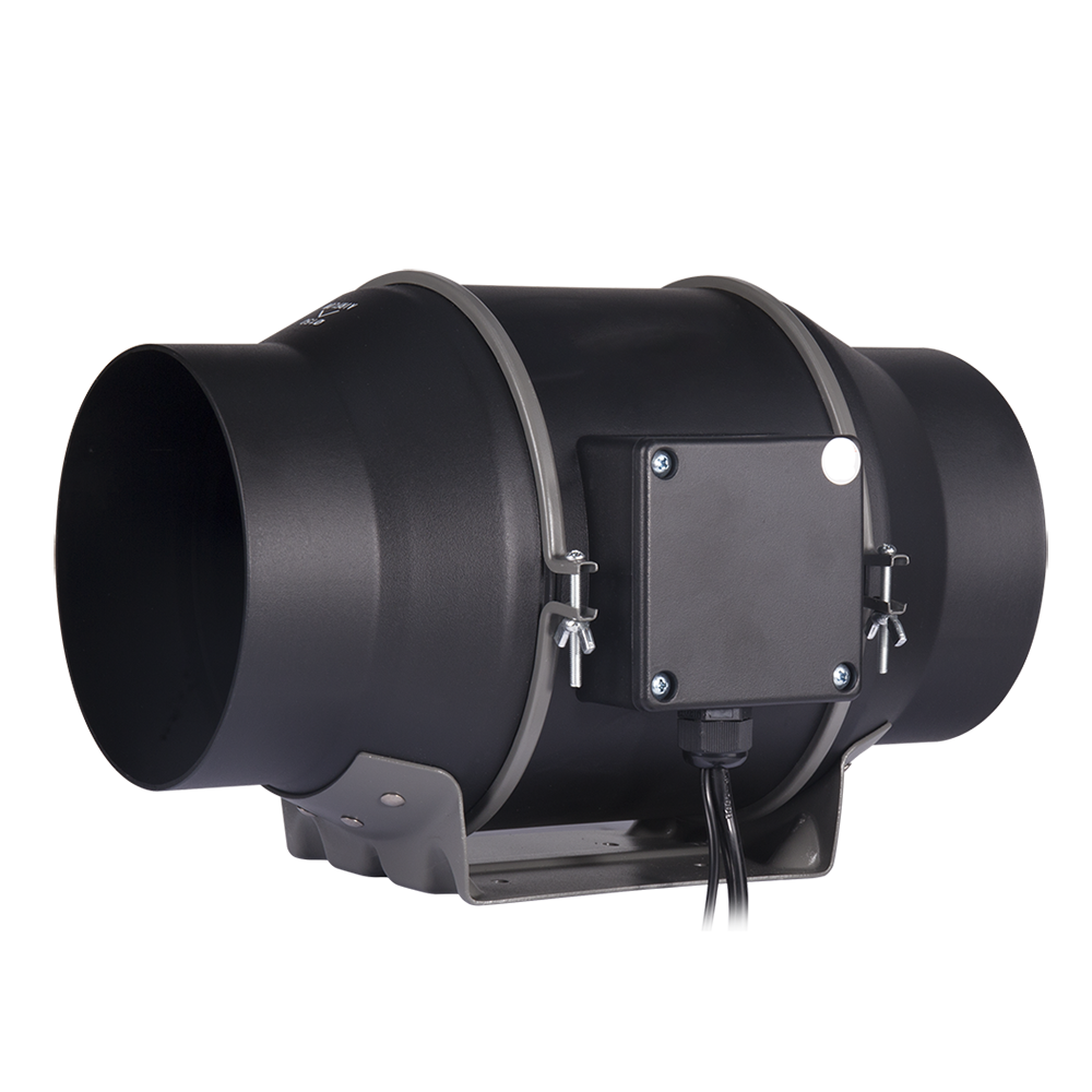 Quiet Low Noise 6 Inch EC Motor Mixed Flow Ventilation Fan for Mall, Supermarket and Public Buildings