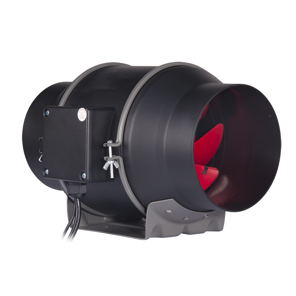 Quiet Low Noise 6 Inch EC Motor Mixed Flow Ventilation Fan for Mall, Supermarket and Public Buildings