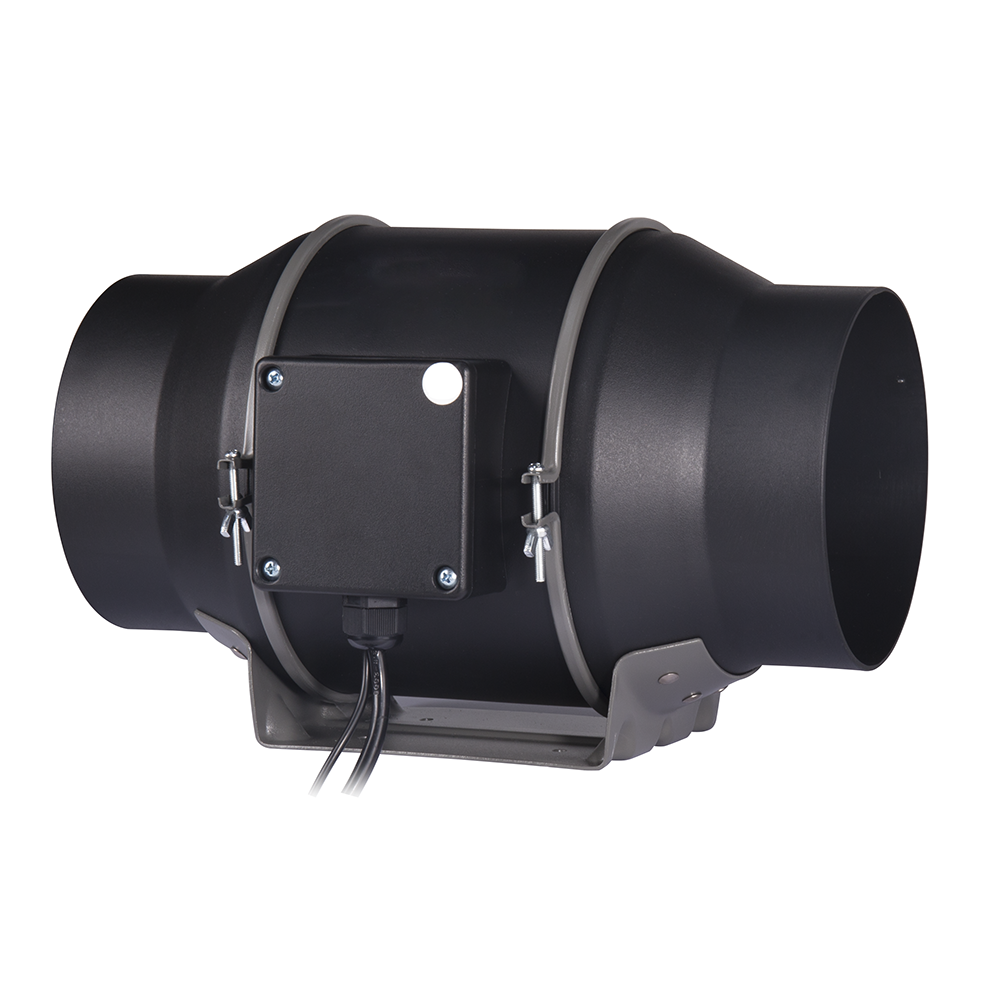 Quiet Low Noise 6 Inch EC Motor Mixed Flow Ventilation Fan for Mall, Supermarket and Public Buildings