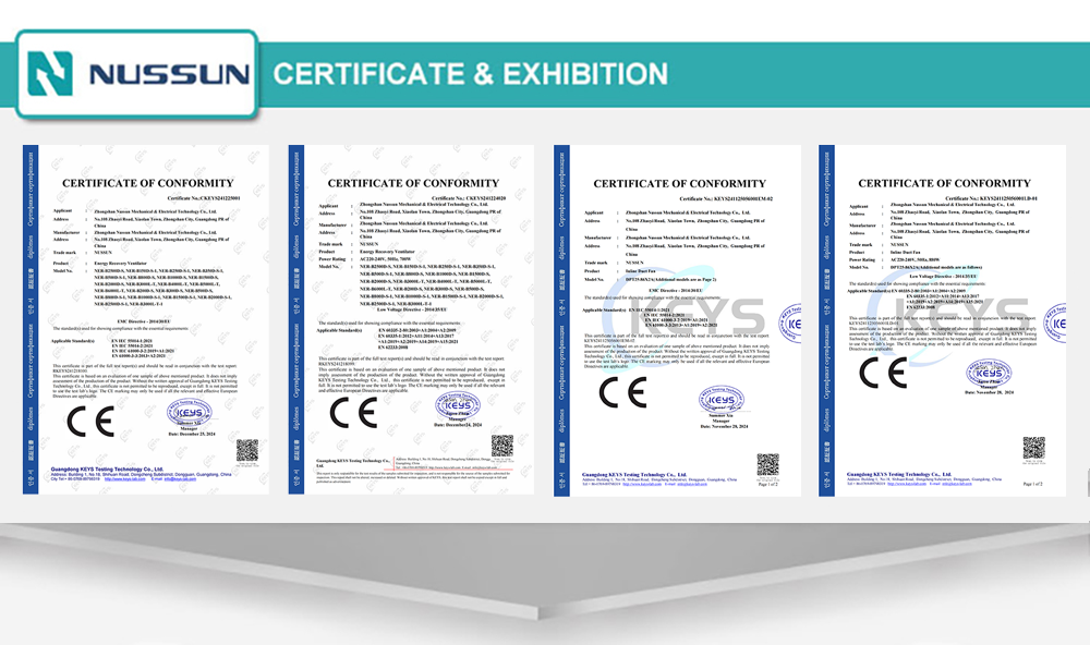 Reliable Quality 4 Inch EC Motor Mixed Flow Fan Ventilator Fan for Construction and Renovation Projects