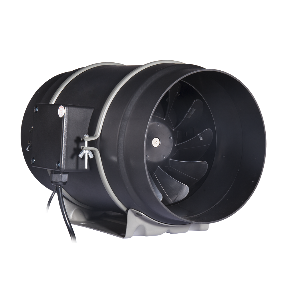 High Efficiency Indoor Ventilation 8&amp;quot; EC Motor Mixed Flow Fan for Grow Tent Indoor Farming and Plant Cultivation