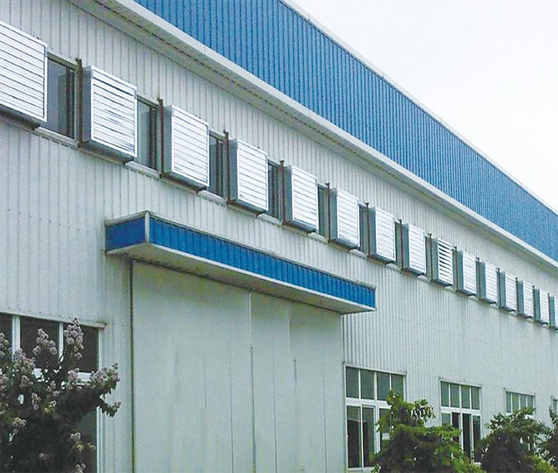 Negative Pressure Exhaust Fan Push Pull Ventilation Shutter Door Exhaust Fan for Greenhouse Poultry Farm Livestock